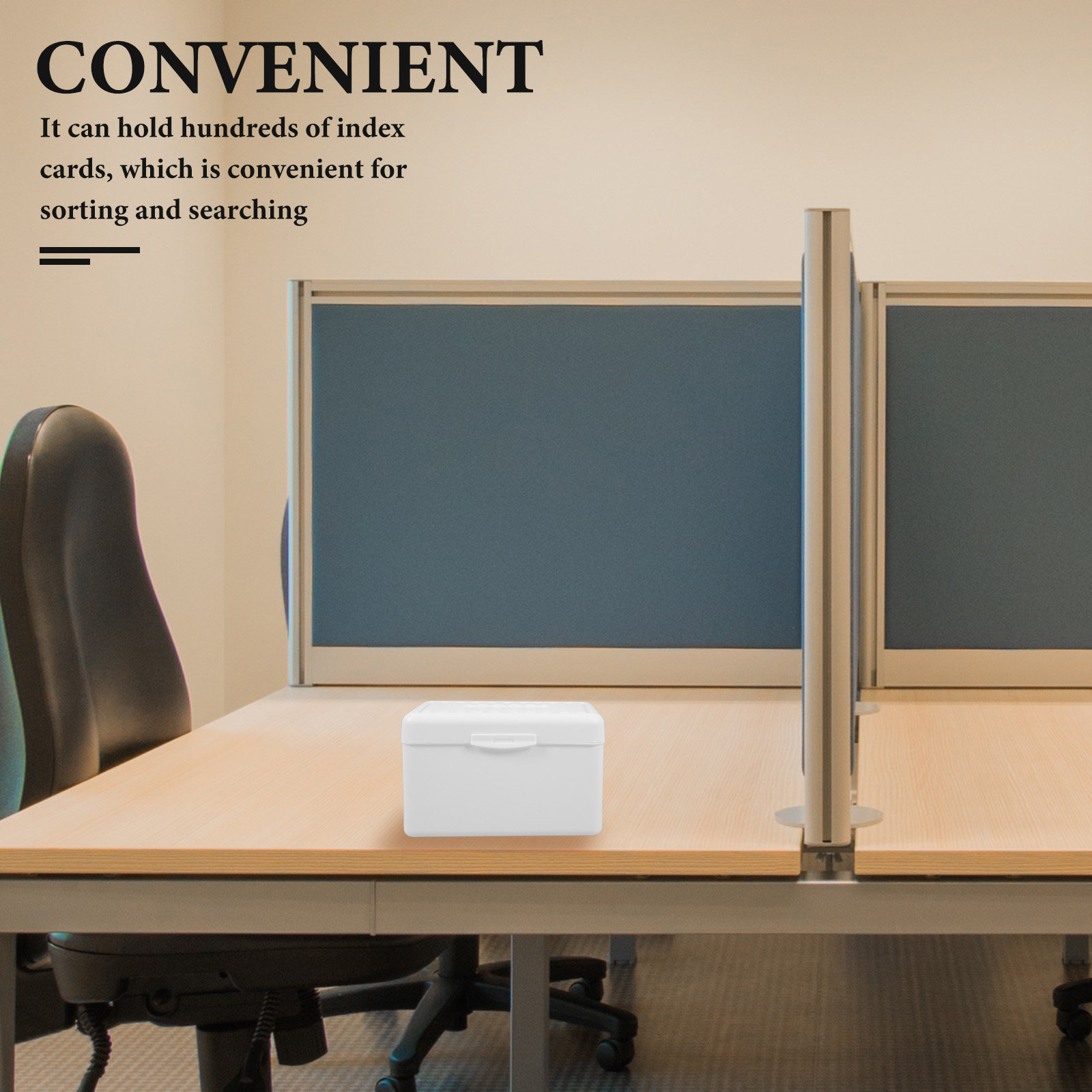 Efficient Desk Business Card H - Card Index Box recensie en prijs