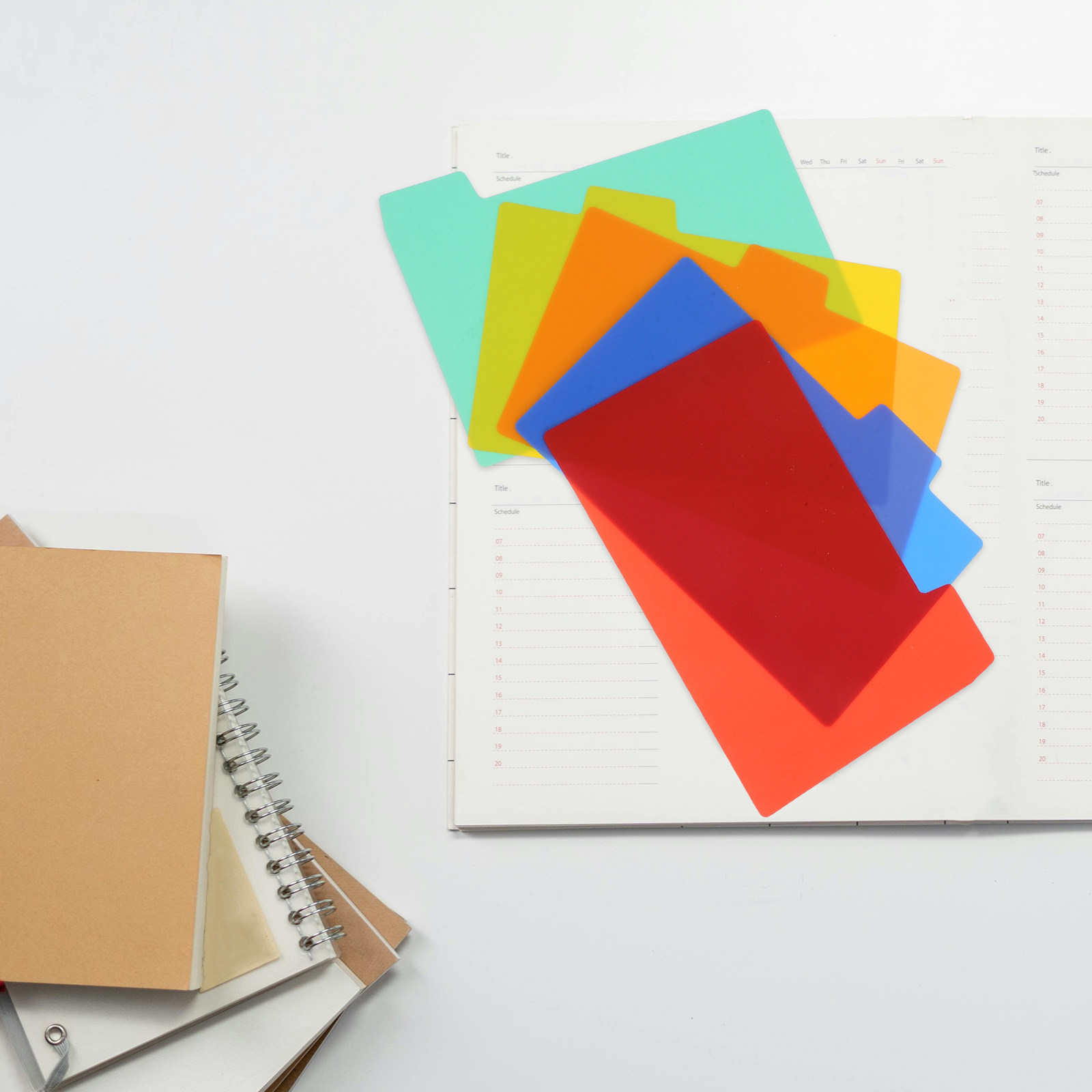 1Set Sturdy PVC Index Card Div - Card Index Box recensie en prijs